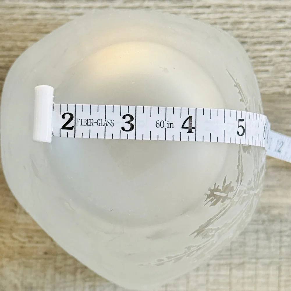 Vintage Villeroy & Boch Snowflake Wintertime Ice Crystal Vase